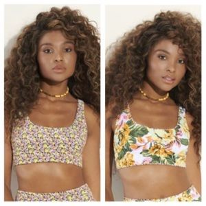Maaji Summer Snaps Donna Sporty Bralette Bikini Top S